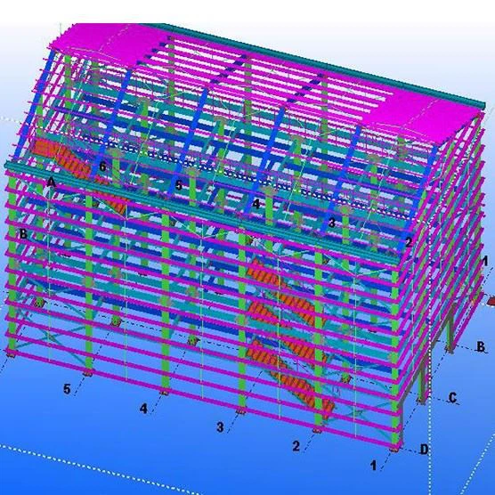 Multiple Span Steel Structure Warehouse