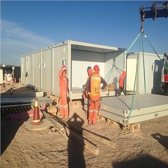 Viegli instalējiet noņemamas konteineru mājas